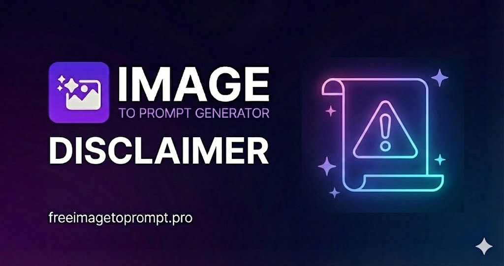 Disclaimer: Safe Use Rules | Free Image to Prompt Generator