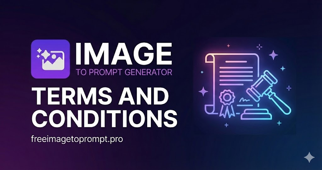 Terms and Conditions | Free Image to Prompt Generator